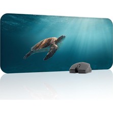 Sualtı Gaming Mouse Pad Kauçuk Kaymaz Taban Mousepad (V4, 70X30 Xl)