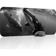 Orka Gaming Mouse Pad Kauçuk Kaymaz Taban Mousepad (V4, 70X30 Xl)