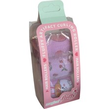 Kokoş Pembe Renk 3lü Bigudi Set