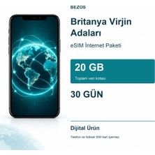 Ecotrend Britanya Virjin Adaları Esım Internet Paketi 20 GB 30 Gün