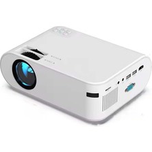 Tr 1080P Mini Taşınabilir Wifi Ios & Android Telefon Yansıtma P62 Model Projeksiyon Cihazı
