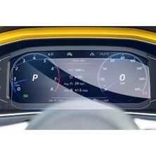 Dijital Gösterge Ekran Koruyucu - Kırılmaz Şeffaf Nano Teknoloji Vw Troc ile Uyumlu