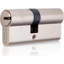 Ymk Hibrit Bilyalı Barel Saten 68 mm - Standart Çelik Kapı Kilidi