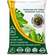Kaliteli Torflu Çiçek ve Bitki Toprağı 20 Lt