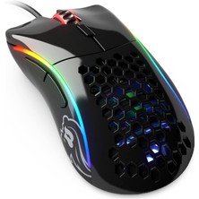 Model D Minus Rgb Kablolu Bamf Sensörlü 12000 Dpı 62 Gram Gaming Mouse Parlak Siyah