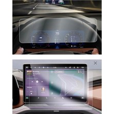 Dijital Gösterge ve Multimedya Ekran Koruyucu Paketi - 9h Nano Teknoloji Skoda 2025 Superb ile Uyum