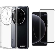 Xiaomi 15 Ultra Ile Uyumlu Sararmaz Kamera Korumalı Esnek Darbe Emici Silikon Şeffaf Telefon Kıl