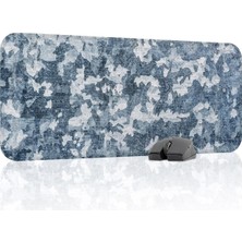 Kamuflaj Desenleri Oyuncu Gaming Mouse Pad Kauçuk Kaymaz Taban Mousepad (V5, 70X30 Xl)