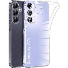 Crystal Şeffaf Kılıf Samsung A70 Için, [sararma Önleyici] [kamera Koruma] [askeri Sınıf Düş