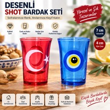 Ett Porselen -Desenli Shot Bardak SETI-443116