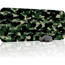 Kamuflaj Desenleri Oyuncu Gaming Mouse Pad Kauçuk Kaymaz Taban Mousepad (V4, 70X30 Xl)