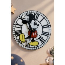 Neo Gift Mickey Mouse Duvar Saati | Çocuk Odası Dekoratif Duvar Saati | Çizgifilm Karakteri Duvar Saati