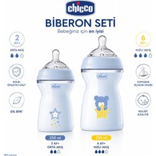 Tr Mavi Biberon Seti 250 ml + 330 ml Pp
