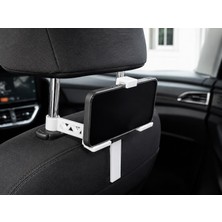 Telefon Tutucu | Araç Koltuk Başlığı Telefon ve Tablet Tutucu, Evrensel Uyumlu