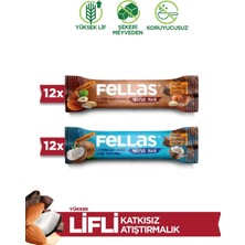 Tr Meyve Bar 40 G Süper Ikili Kutu 24 Adet - Hind.cevizi &chia + Karışık Kuruyemişli x 12 Adet