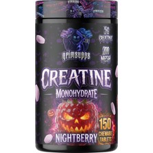 Creatine Monohydrate 5000 Mg Çiğnenebilir 150 Tablet Orman Meyvesi Aromalı, Kreatin Takviyesi