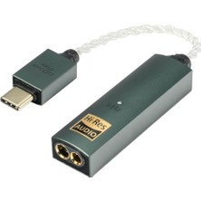 Tr Audio Go Link Max Usb-C, Hi-Res Ses Destekli, 4.4 mm Balanced ve 3.5 mm Çıkışlı Taşınabili
