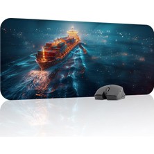 Gemi Ship Gaming Mouse Pad Kauçuk Kaymaz Taban Mousepad (V3, 70X30 Xl)