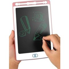 Grafik Digital Çocuk Yazı Çizim Tableti LCD 8.5 Inc Ekranlı + Bilgisayar Kalemli Tabletpembe