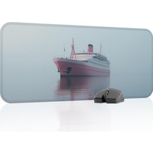 Gemi Ship Gaming Mouse Pad Kauçuk Kaymaz Taban Mousepad (V4, 70X30 Xl)