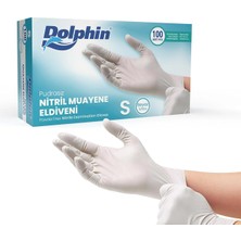 Pudrasız Beyaz Nitril Muayene Eldiveni Mdr 100 Adet