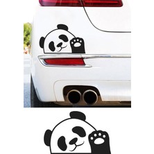 El Sallayan Panda Resmi Oto Araba Cam Sticker Çıkartma Bilgisayarlar,kamyonlar, Motosikletler Iç