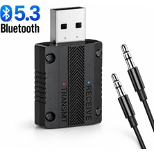 W15 Bluetooth 5.3 USB Ses Adaptörü Tx/rx