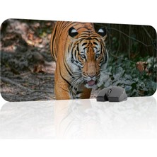 Karadeniz Kaplanı Oyuncu Gaming Mouse Pad Kauçuk Kaymaz Taban Mousepad (V1, 70X30 Xl)