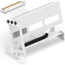 Tr Pcıe 4.0 Gpu Tutucu, Beyaz Yükseltici Kablolu Çok Açılı Ayar, RTX4090, 4080, 4070TI ile Uyum
