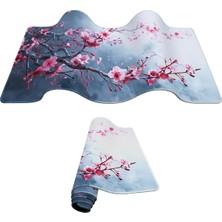 Gaming Mouse Pad 90X40 Mouse Pad Xxl Büyük Oyuncu Ofis Mause Pad Mousepad (Cherry Blossom, 90X40 C