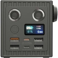 Pdateknoloji Azeada 60000MAH 27W LED Göstergeli Power Bank AZ-P30