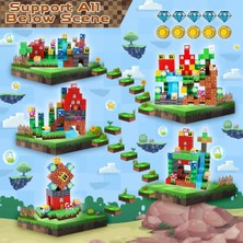 Manyetik Yapı Blokları Mario Adventure Teması 150 Parça, 3 Yaş ve Üzeri Çocuklar Için Eğiti
