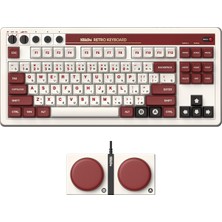 Retro Mekanik Klavye, Bluetooth/2.4g/usb-C Hot Swappable Oyun Klavyesi, 87 Tuşlu, Windows ve Androi
