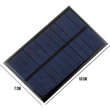 Güneş Paneli Mini Enerji Paneli Solar 5V (100X70MM)