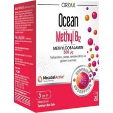 Ocean Methyl B12 500 Mcg Dil Altı Spreyi, 5 ml