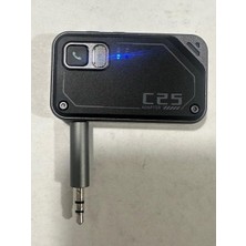 Araç Aux Bluetooth Çevirici Bluetooth Alıcı Verici C25