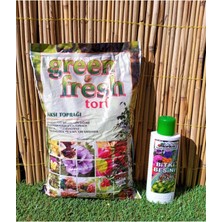 Torf 3 Lt + Tüm Bitkiler Için Bitki Besini Sıvı Gübre Vitamin