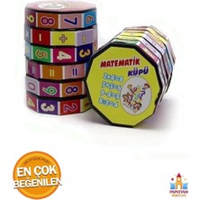 Papatyampartievi Matematik Işlem Küpleri 5 Adet - Eğitici Zeka Oyunu, Karne Hediyesi - Oyuncak Ma