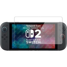 Nintendo Switch 2 7.9 Inç Uyumlu Temperli Ekran Koruyucu Kırılmaz Cam Aksesuar