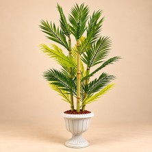 Erhan Flowers Yapay Palmiye Arekası Bambu Gövdeli 160 cm 30 Yapraklı