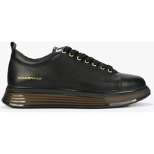 Hammer Jack Rabat M Siyah - Gold Erkek Casual Ayakkabı 25018-M