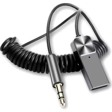 Bluetooth 5.0 Fm Transmitter Aux USB Girişli 1 Metre - FC828