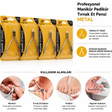 Hobibahçem Metal Tırnak Eti Pensi - Pedikür Manikür Makası