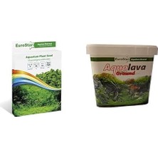 Akvaryum Bitki Kurulum Seti - Bitki Tohumu + Lav Taşı 5 Lt