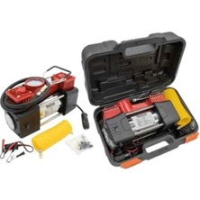 Çift Motorlu 11 Bar Hava Kompresörü 150 Psi S542 500 cm Hortum Elektrikli