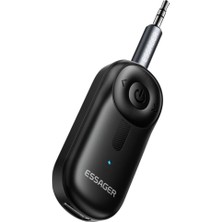 Tr Bluetooth 5.3 3.5mm Jack Aux Araç Ses Aktarım Kiti Fm Transmitter Kulaklık Araç Müzik Akrat�