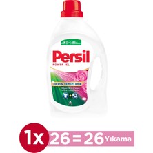 Power Jel Derin Temizleme Plus Gülün Büyüsü 26 Yıkama Sıvı Çamaşır Deterjanı 1 x 1690 ml