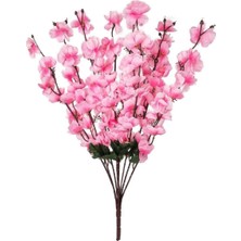 Yapay Çiçek Bahardalı Japon Kiraz Çiçeği 9 Dallı 57CM Pembe