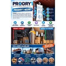 Prodry 1 Konteyner Nem Alıcı Aktif Kil – Askılı Rutubet Giderici, Nem Tutucu, Yoğuşma ve Kor