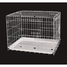 Köpek Kafesi Beyaz 78X48X55 cm